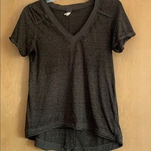 Buckle green short sleeve shirt